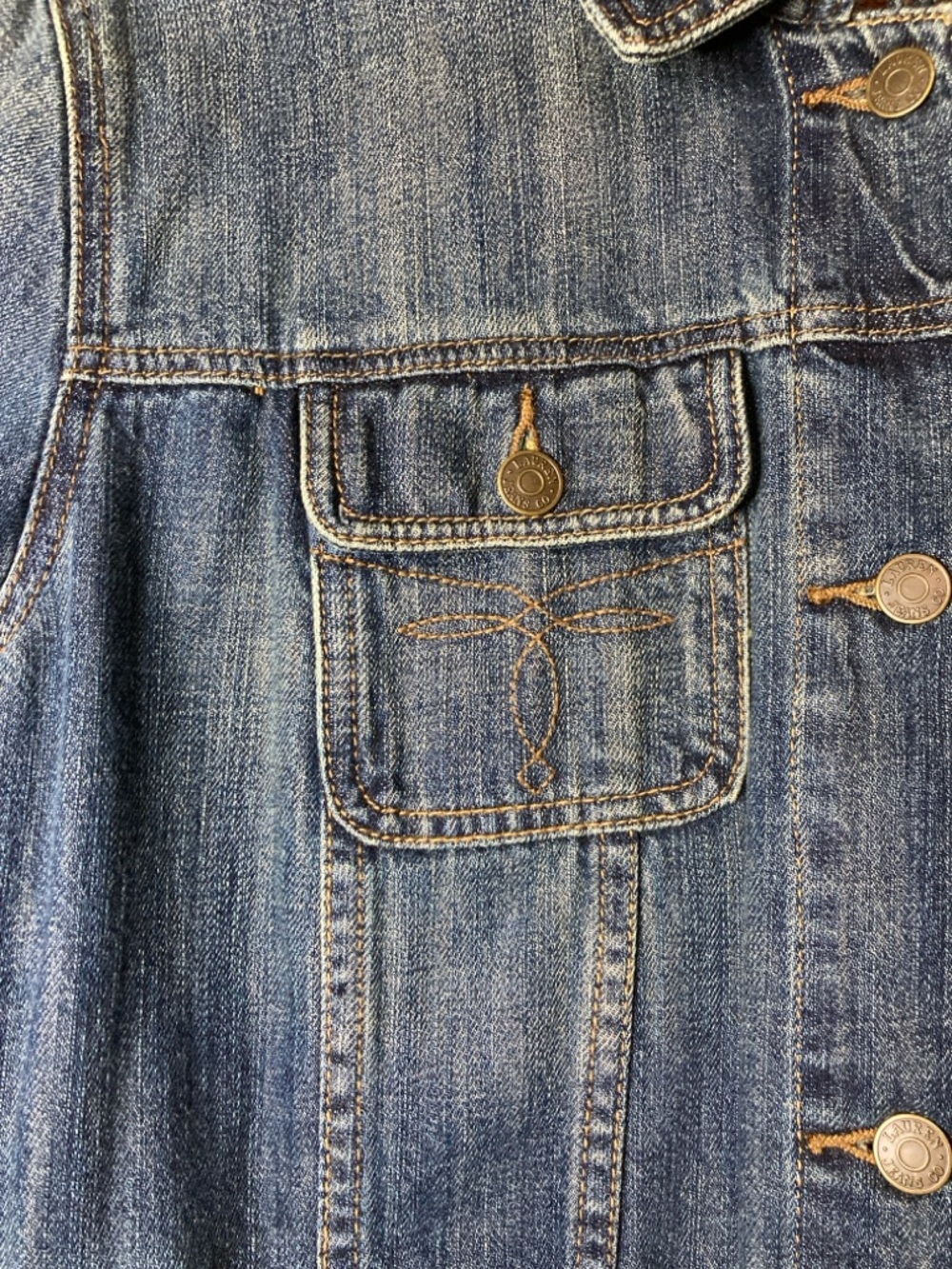 Ralph Lauren Dark Blue Denim Jacket - Picture 4 of 16